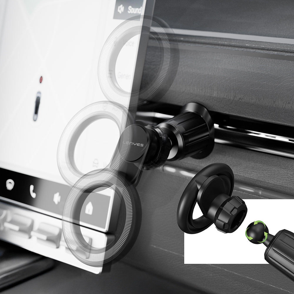 Lenyes CR183 M-safe Magnetik Özellikli 360 Derece Dönebilen Havalandırma Tasarım Araç Telefon Tutucu Lenyes CR183 M-safe Magnetik Özellikli 360 Derece Dönebilen Havalandırma Tasarım Araç Telefon Tutucu